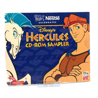Nestle, Disney - Hercules CD-ROM Sampler Nestle, Disney - Hercules CD-ROM Sampler