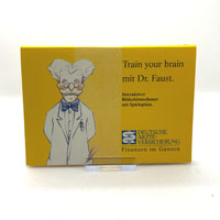 Deutsche Ärzte-Versicherung - Train your brain mit Dr. Faust. Deutsche Ärzte-Versicherung - Train your brain mit Dr. Faust.